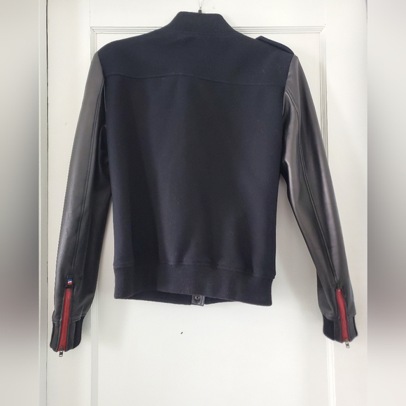 Etienne Marcel mixed media Bomber Jacket (XS) - Picture 2 of 3